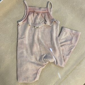 Grayson Mini - 12M Tank/Pant Romper Faded Pink